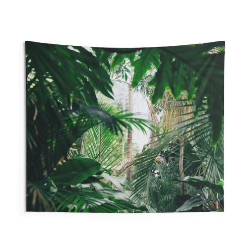 Lush Jungle Tapestry Wall Hanging