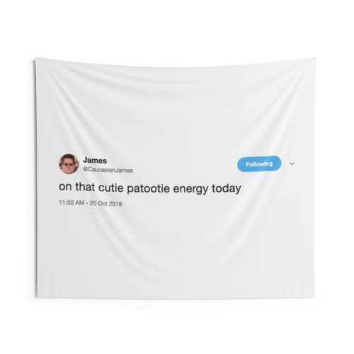 Cutie Patootie Energy Today Tapestry