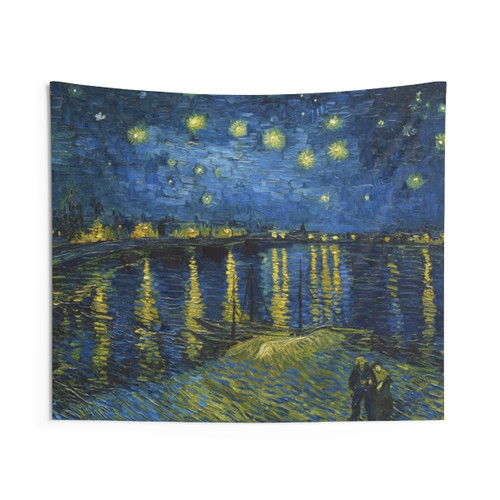 Starry Night on the Rhone Tapestry by Vincent van Gogh