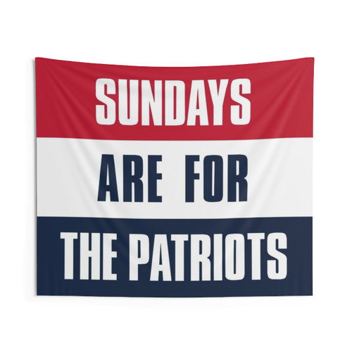 New England Patriots Football Tapestry