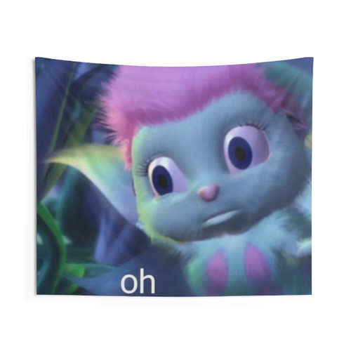 Bibble Oops Meme Tapestry