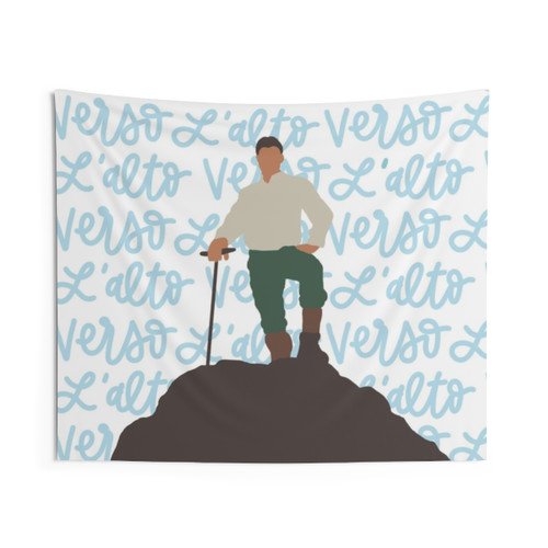 Pier Giorgio Frassati Verso L'Alto Tapestry