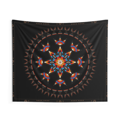 Native American Star Tapestry