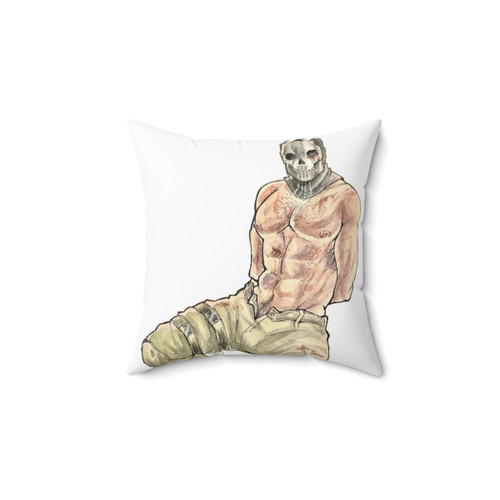 Ghost Pinup Decorative Pillow for Gamers