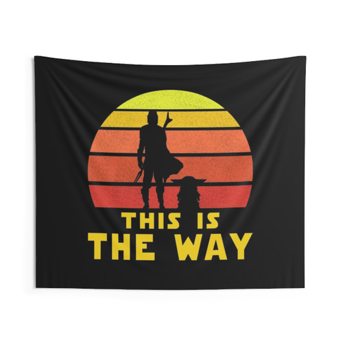 Mando Retro Vol.1 Mandalorian Tapestry