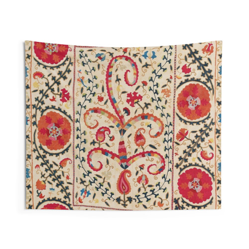 Kermina Suzani Uzbekistan Embroidery Tapestry