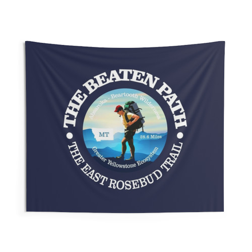 The Beaten Path Tapestry - Scenic Landscape of Absaroka Beartooth Wilderness