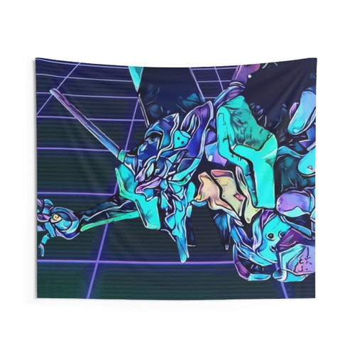 Retro Genesis Evangelion 001 Anime Tapestry