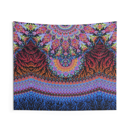 Roots Take Hold Boho Mandala Tapestry