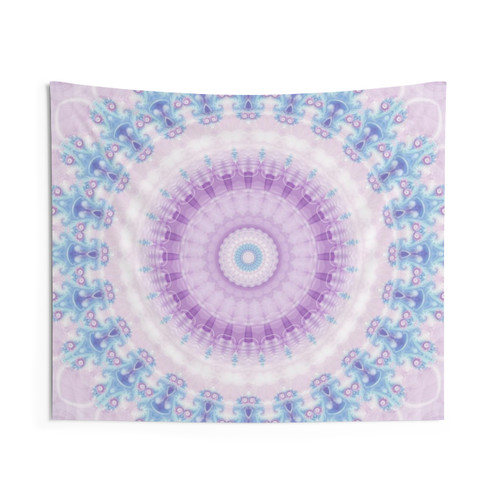 Pastel Mandala Tapestry - Boho Wall Decor