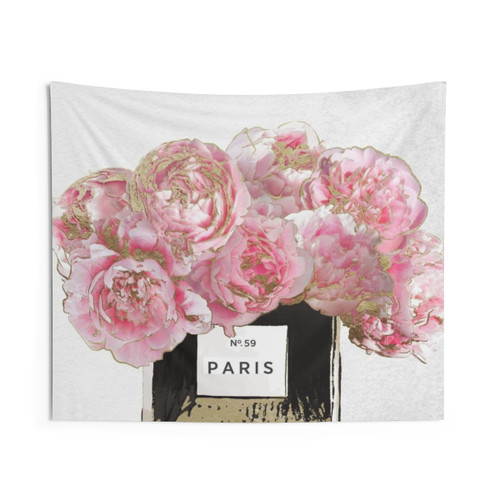 Pink peony scented tapestry