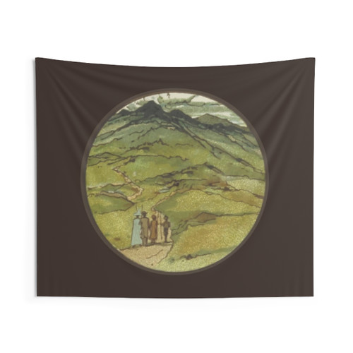Lord of the Rings There and Back Again Tapestry