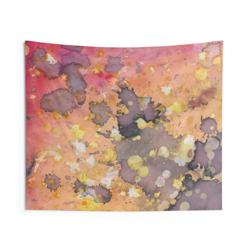 Colorful tie-dye Passage Tapestry wall hanging