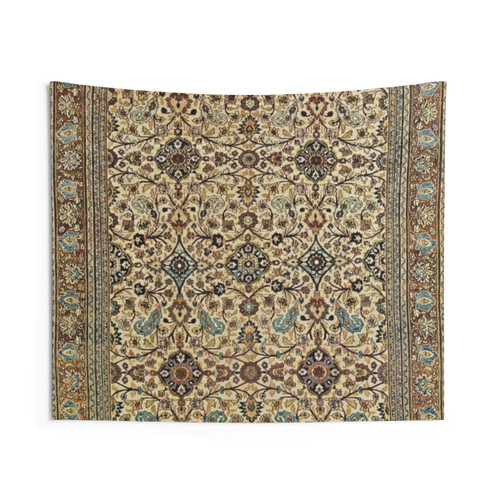 Antique Persian Meshad Rug Tapestry