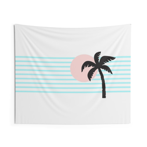 Retro Beach Tapestry