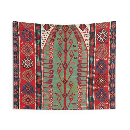 Erzerum Northeast Anatolian Niche Kilim Tapestry