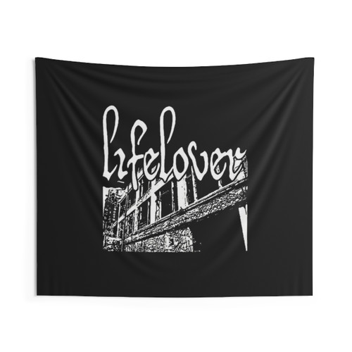 Lifelover Black Metal Band Tapestry