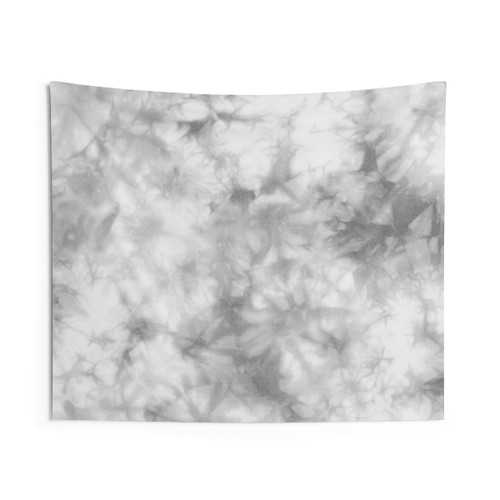 Light Grey Boho Tie Dye Pattern Tapestry