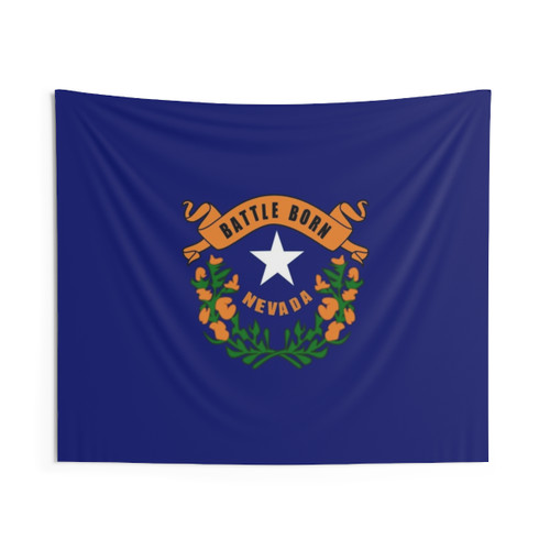 Nevada Flag Tapestry Wall Hanging