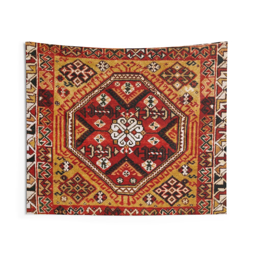 Qashqai Persian Rug Tapestry Wall Hanging
