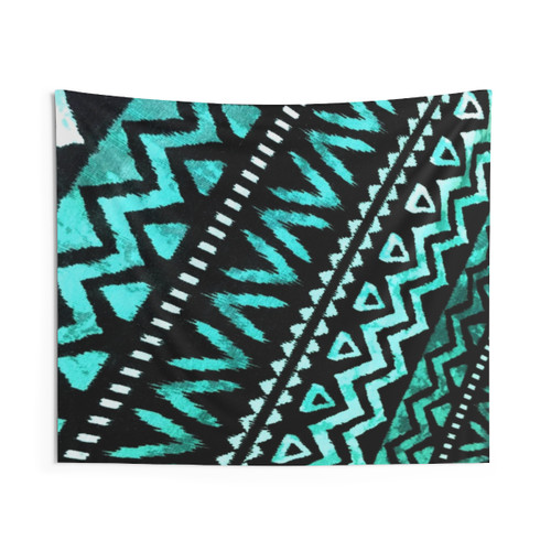 Bohemian Tribal Tapestry with Aztec Print