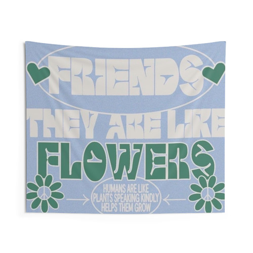 Blue and Green Danish Pastel Tapestry