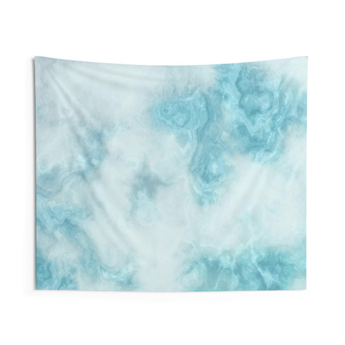 Blue Marble Bohemian Tapestry