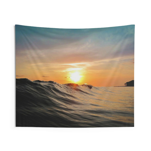 Sunset in Paradise Tapestry Wall Art
