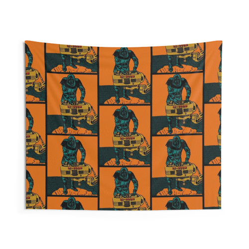 DJ DOOM Tapestry - Retro Phonk Hip Hop Art
