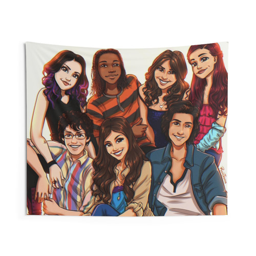 Victorious Cast Tapestry - Nickelodeon TV Show Fan Art