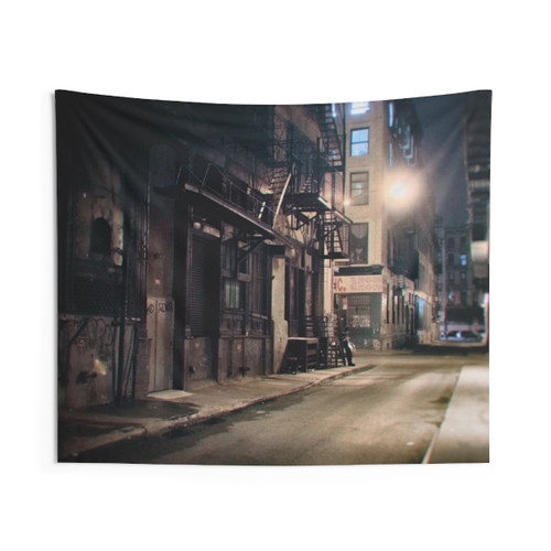 New York City Alley Tapestry - Gritty Urban Photography