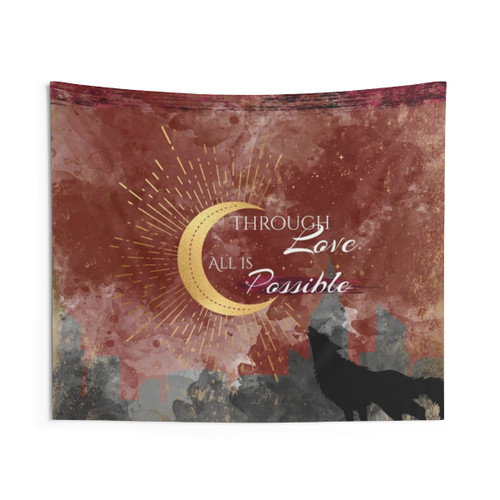 Crescent City Tapestry with Feysand and ACOTAR Imagery