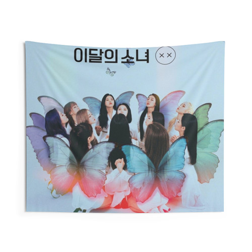 LOONA Butterfly Kpop Tapestry