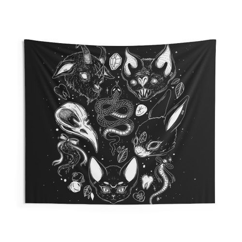 Familiar Spirits Boho Tapestry Wall Hanging
