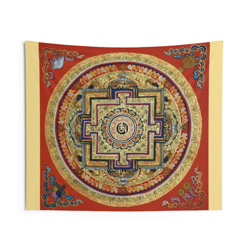 Tibetan Mandala Tapestry