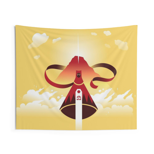 Journey Traveler Tapestry - Indie Geek Gaming Decor