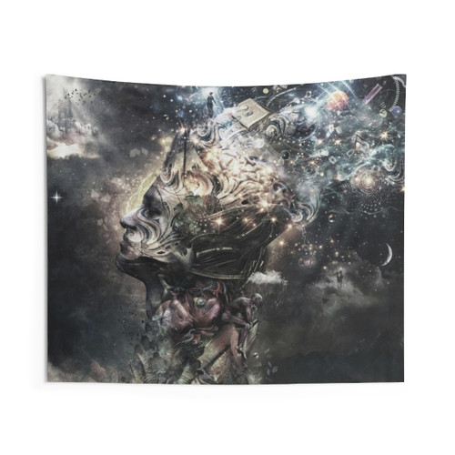 Coma Surreal Tapestry by Australian Artist Cameron Gray