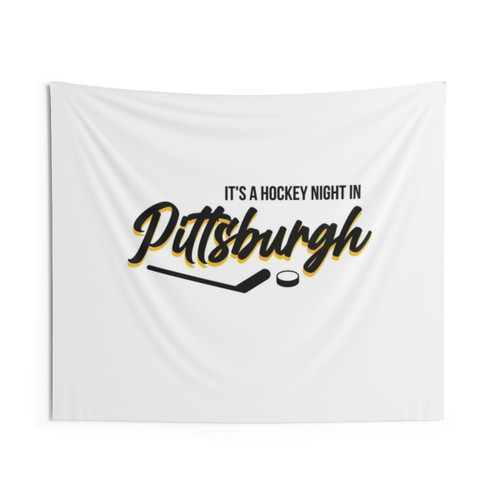 Pittsburgh Penguins Hockey Tapestry