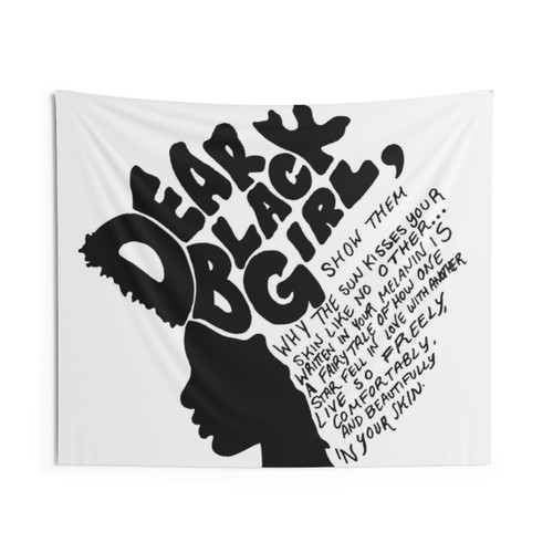 Black Girl Magic Tapestry Wall Hanging