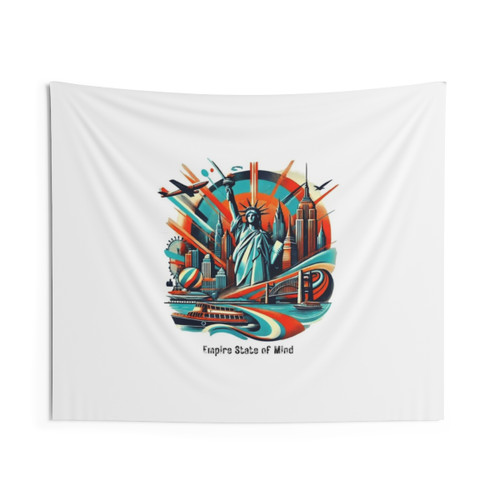 New York City Skyline Tapestry