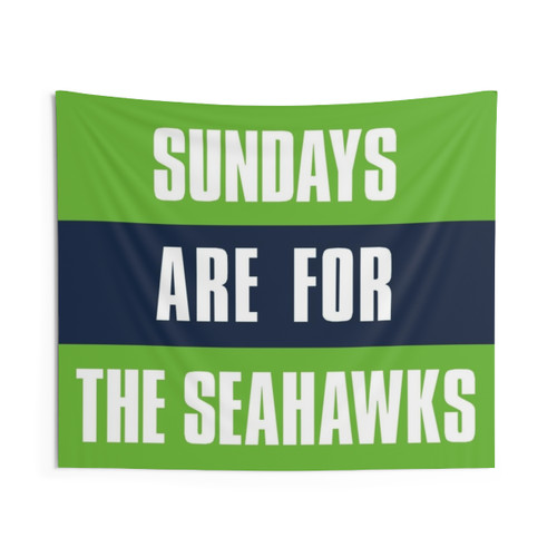 Seattle Seahawks Football Tapestry