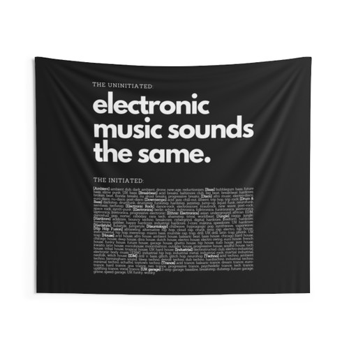 Electronic Music Techno Tapestry