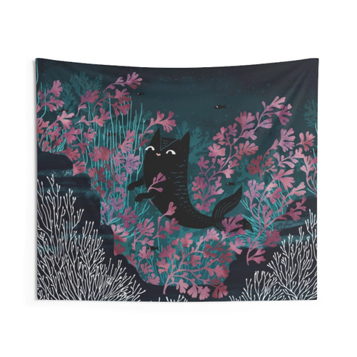 Magical Undersea Tapestry with Mercat