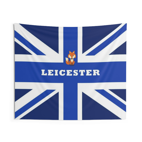 Leicester City FC Union Jack Flag Tapestry