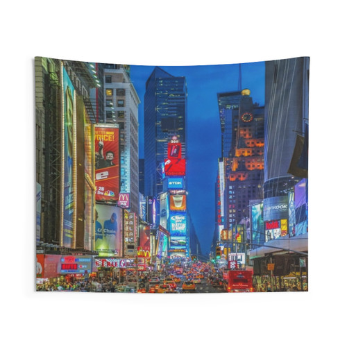 Vibrant Broadway Times Square Tapestry