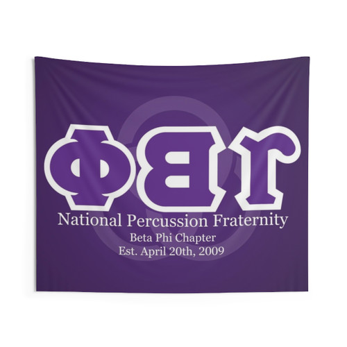 Beta Phi Fraternity Tapestry
