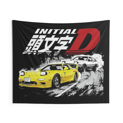 Initial D FD RX7 Drifting Tapestry