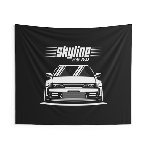 Nissan Skyline R32 Tapestry - JDM Car Wall Hanging