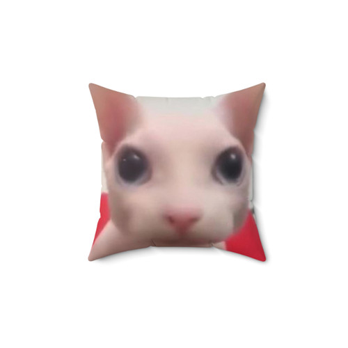 Bingus Meme Cat Pillow