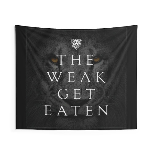 Inspirational Fitness Tapestry with Motivational Quotes